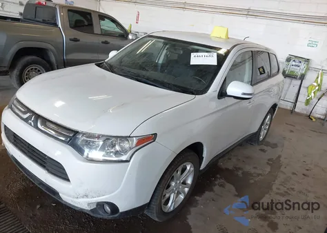 2014 Mitsubishi Outlander Se from USA, damaged, VIN JA4AZ3A3XEZ014487